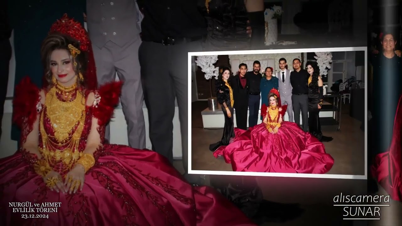 NURGUL ve AHMET evlilik toreni.23.12.2024 mannhaim /yeni zara/aliscamera