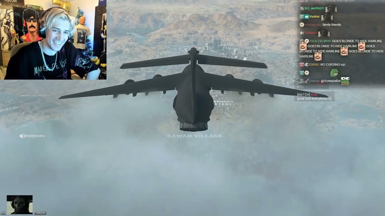 xQc LAUGHS OUT LOUD Playing COD with Jesse & Poke