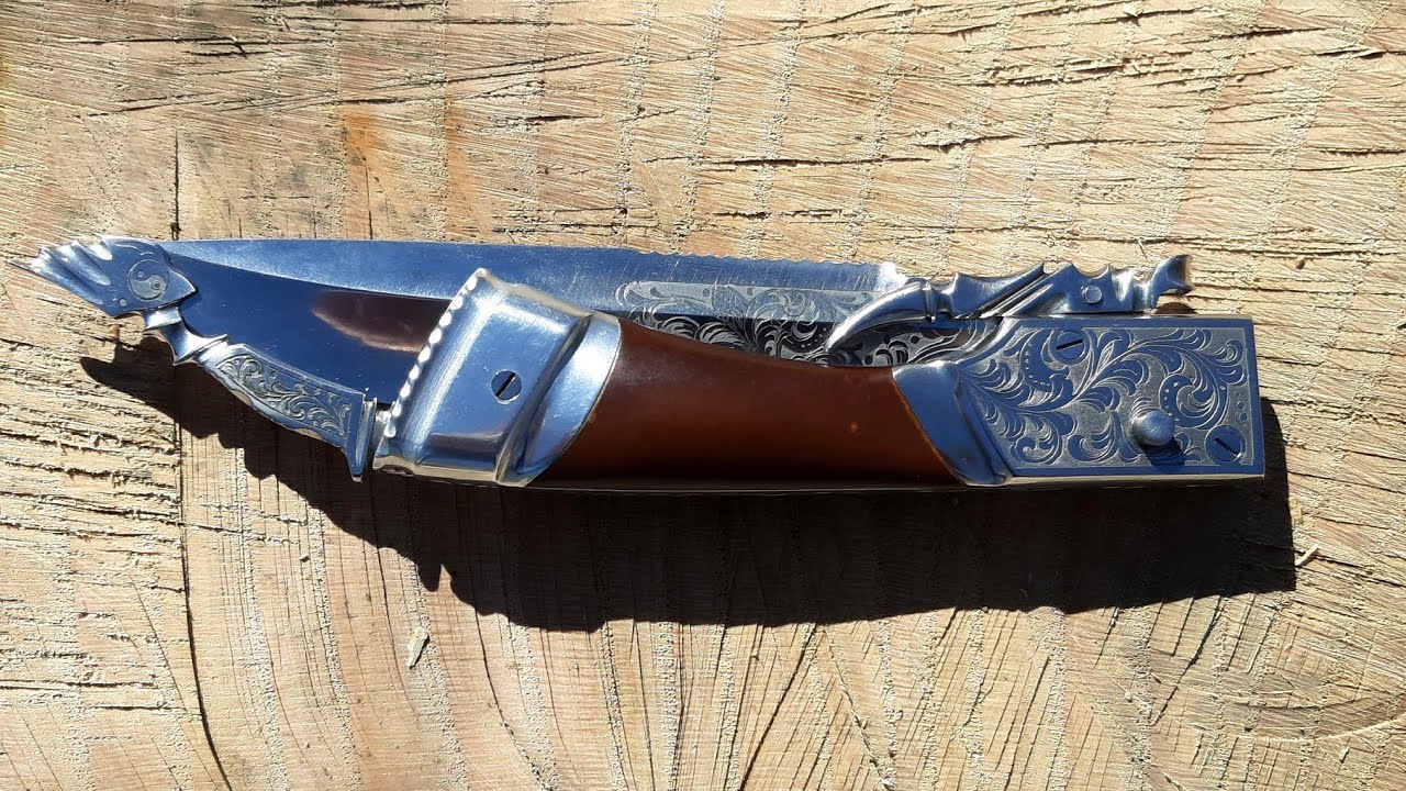 Выкидной нож Ukraine Extender Swing-guard.