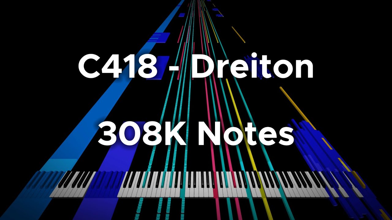 [Black MIDI] C418 - Dreiton