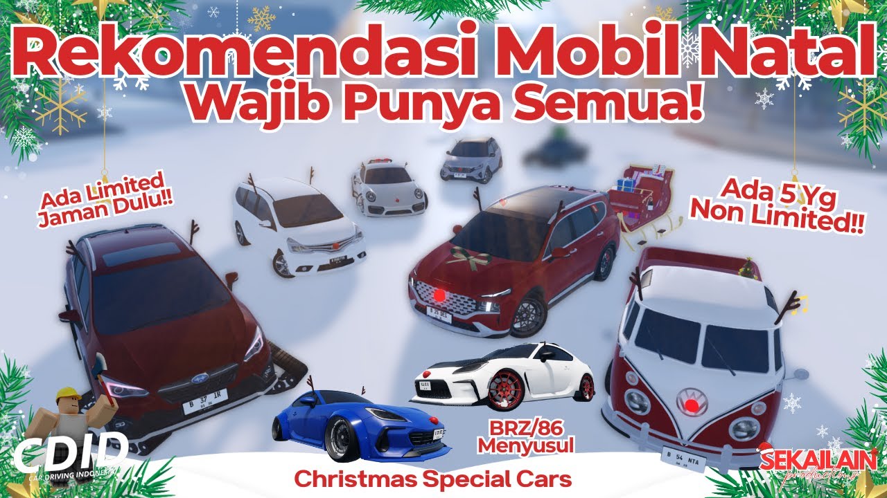 Rekomendasi Mobil Untuk Natalan di CDID! Ada 3 NON LIMITED!!
