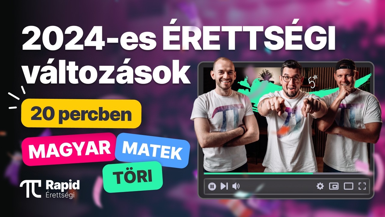 2024-es érettségi változások
