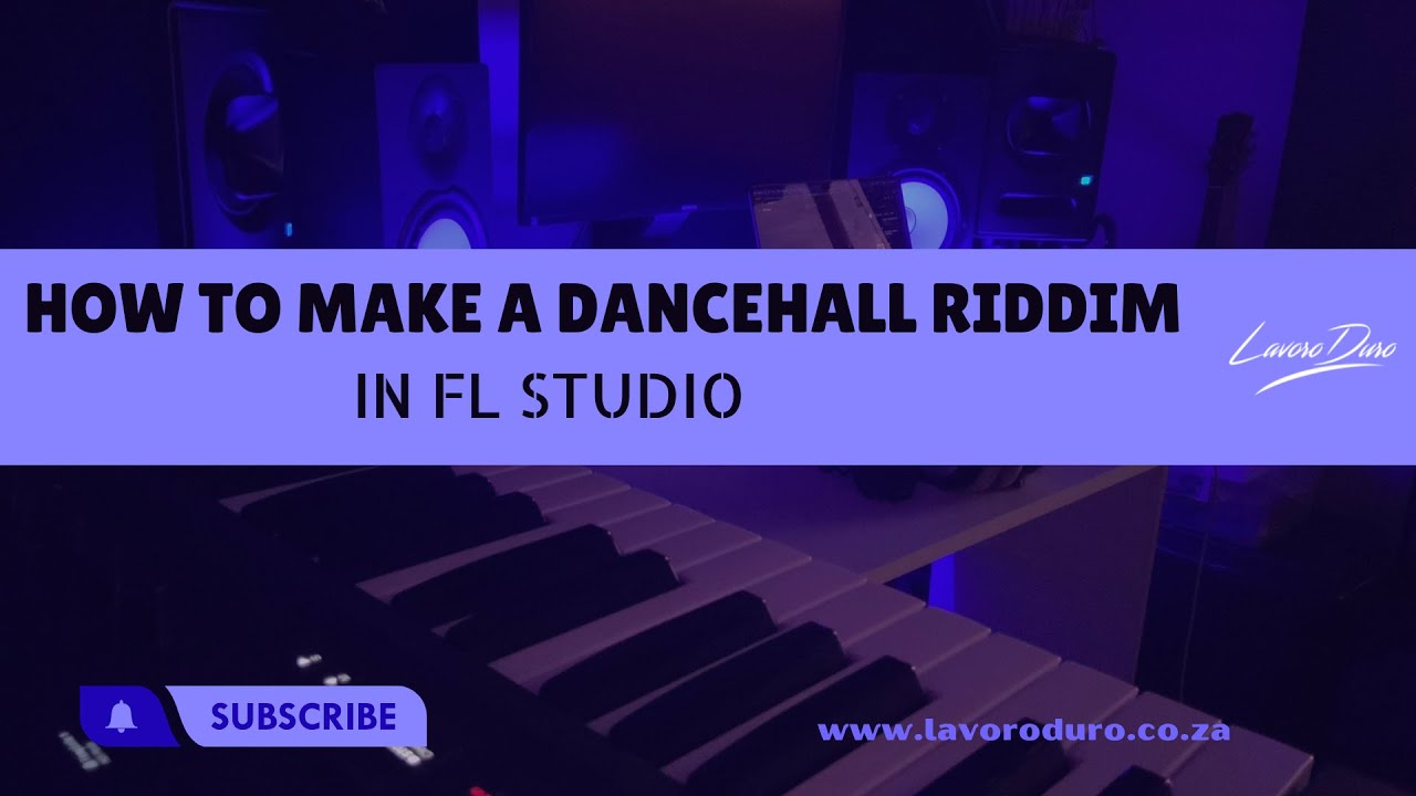 EASY STEPS!! How To Make A Dancehall Riddim Fast In FL Studio