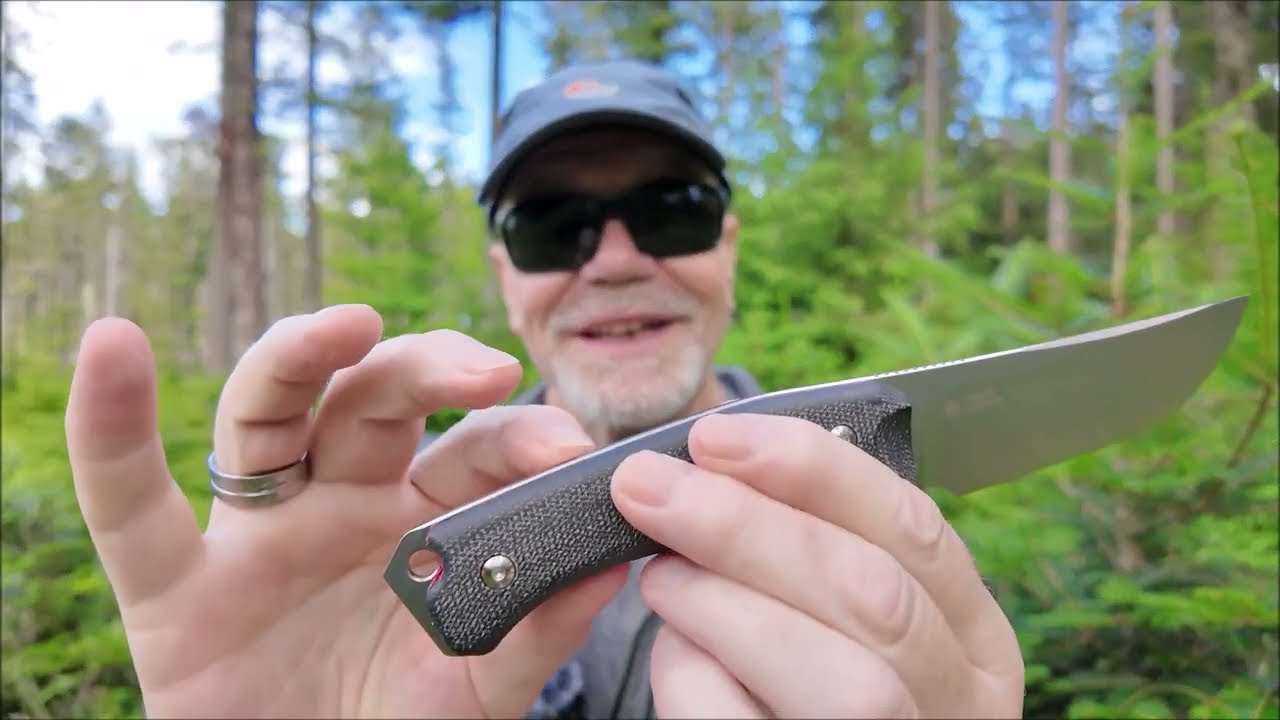 Dnes na Šumavě s pevným nožem Ruike 186 - MB