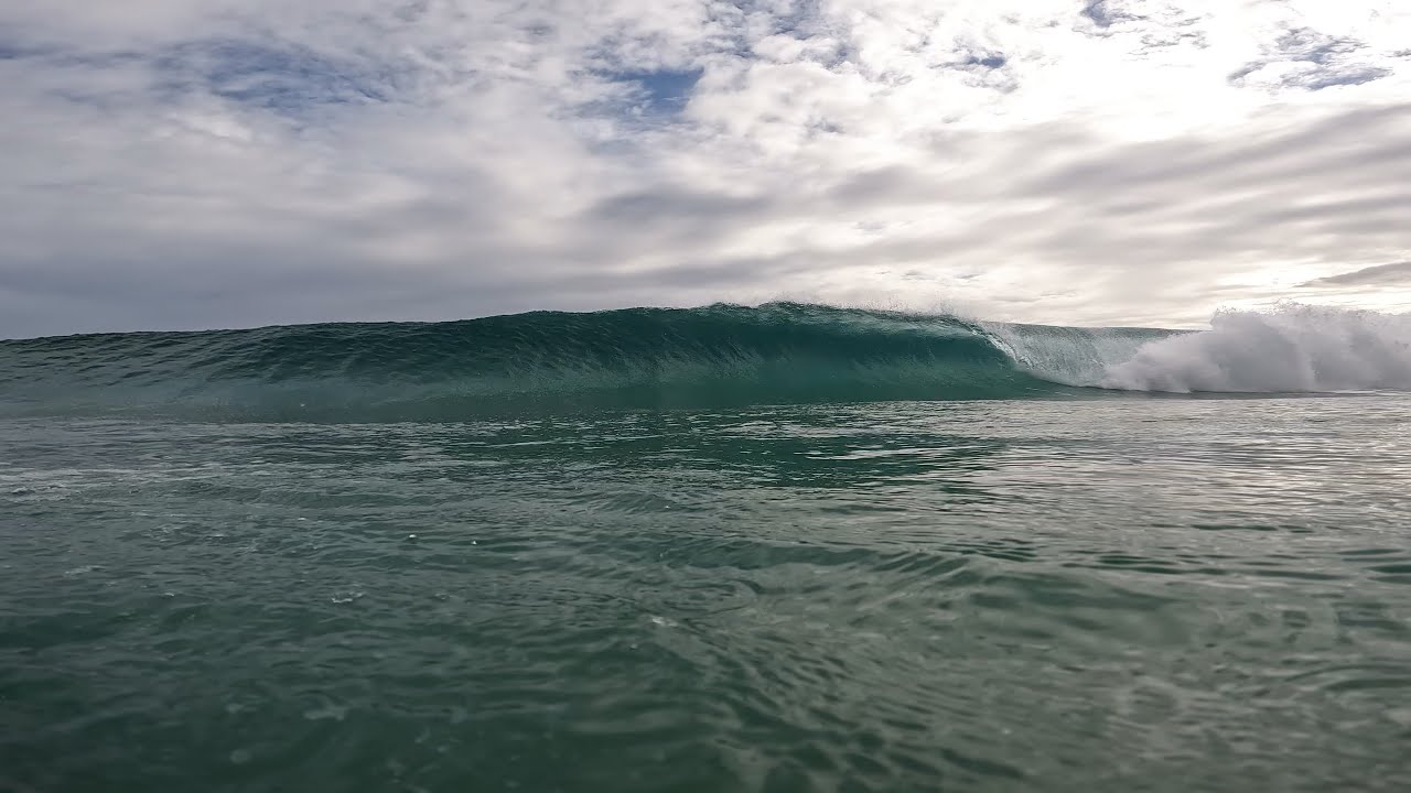 | NEW board | SURFING Out front KIRRA - barrels amd MORE!