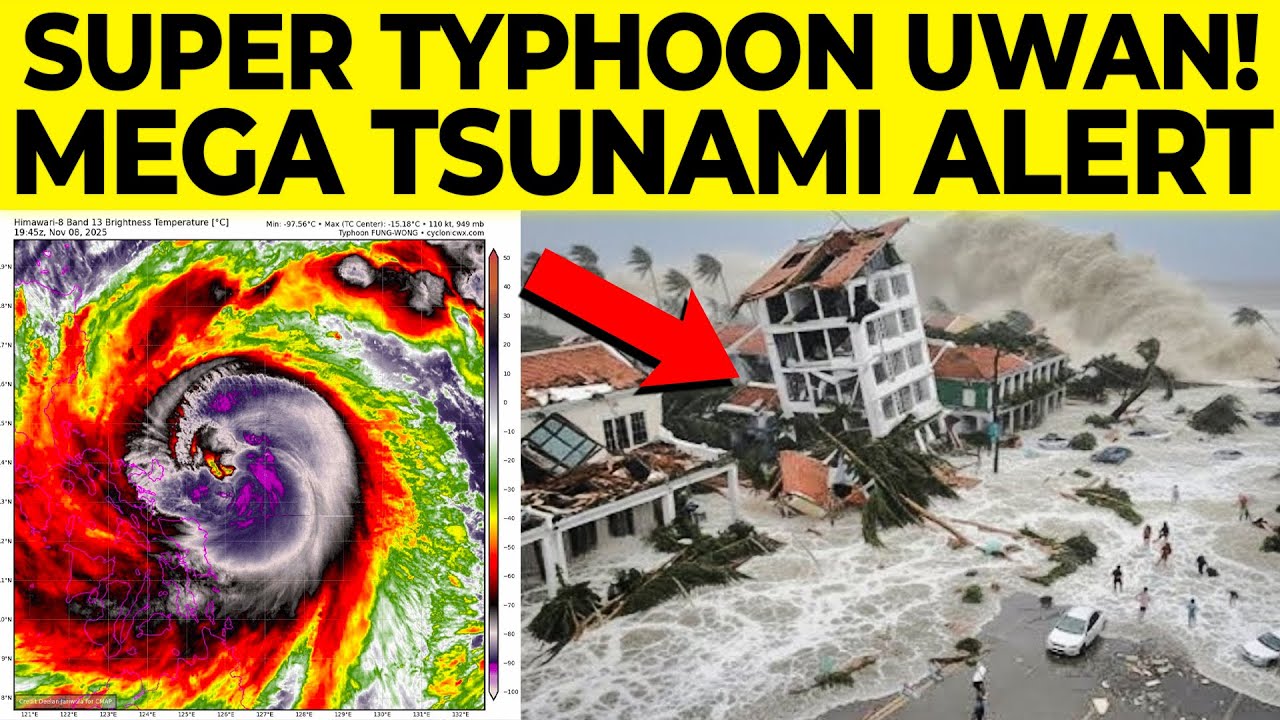 Super Typhoon Uwan Just EXPOSED the Philippines’ Hidden Danger — MEGA TSUNAMI ALERT
