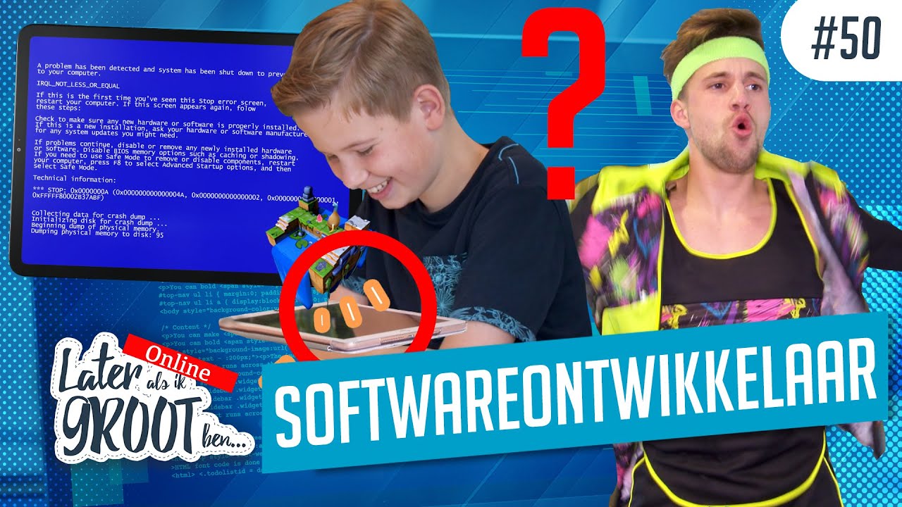 Robot REIN programmeren | Gijs (12) wil softwareontwikkelaar worden