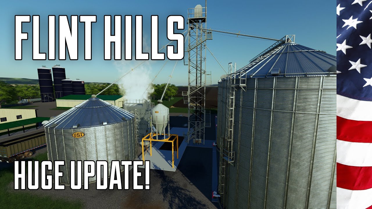 The Best Map in FS19 Just got a Big Update! - Flint Hills - Farming Simulator 19