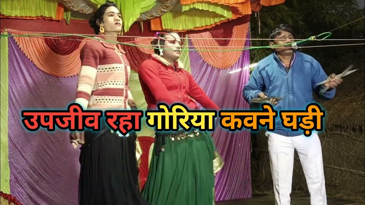 उपजीव रहा गोरिया कवने घड़ी / Neelu Kumari Sharma/ सालिक राम यादव करवा नाच पार्टी