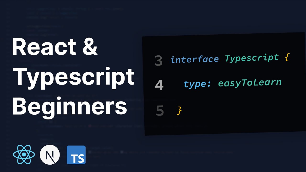 React Typescript for Beginners - Components, Props & useState in Typescript