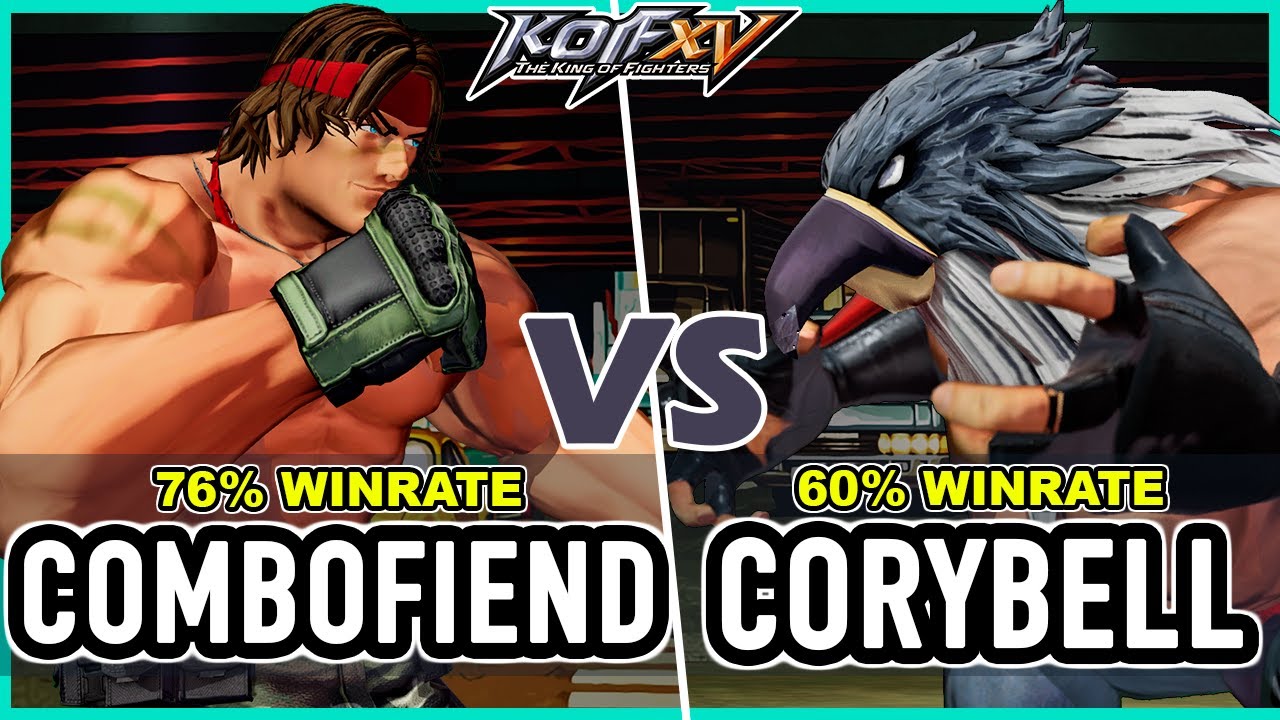 KOF XV 🔥 Combofiend (Ralf/Antonov/Shermie) vs Corybell (Rugal/Dinosaur/Antonov) 🔥 Steam