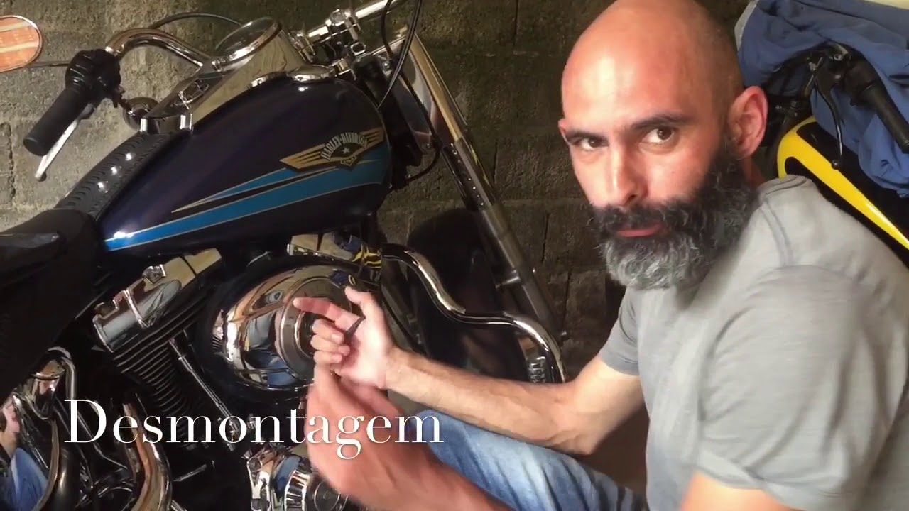 HD FATBOY : Limpeza ou troca do filtro de ar parte 1