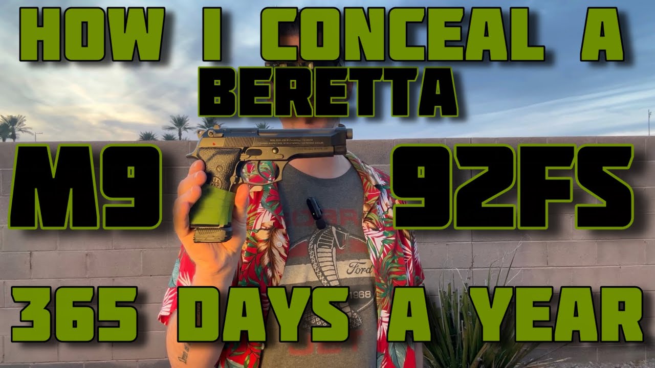 Carrying a Beretta 92FS everyday.