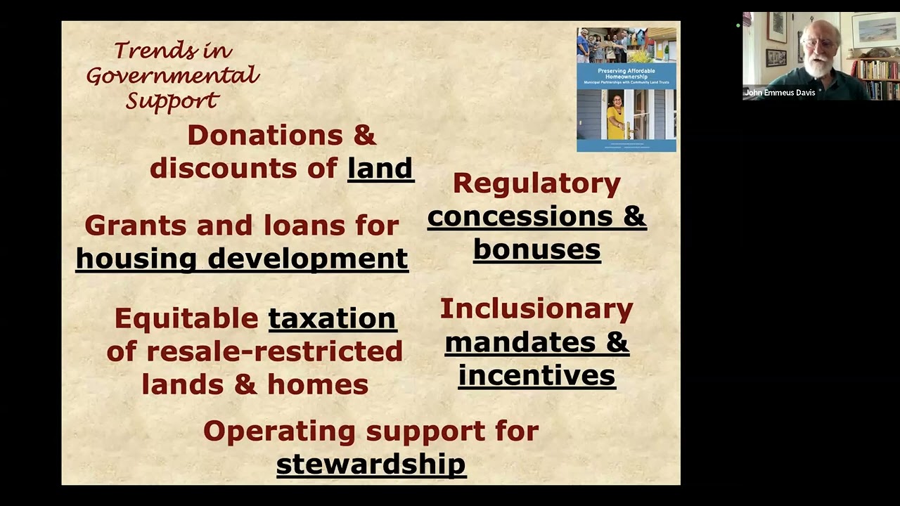 Municipal-CLT Partnerships that Produce and Preserve Affordable Homeownership