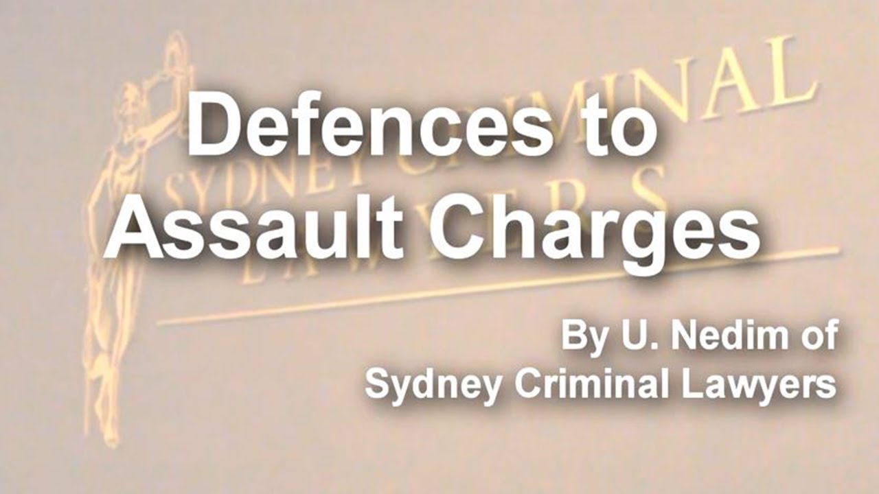 Defences to Assault Charges