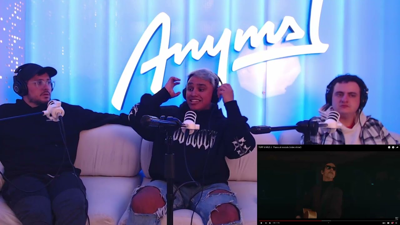 [Reacción] TURF & MILO J - Pasos al costado (video oficial) | ANYMAL LIVE 🔴