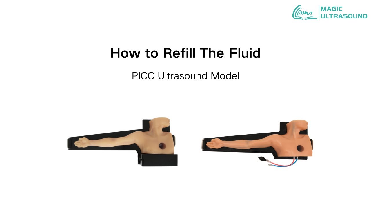 How to Refill The Fluid_PICC Ultrasound Model
