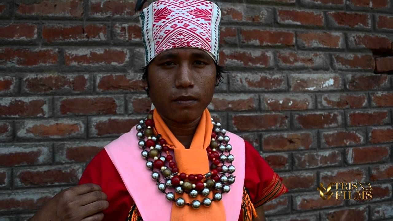 Tiwa tribe men dress of North East India.