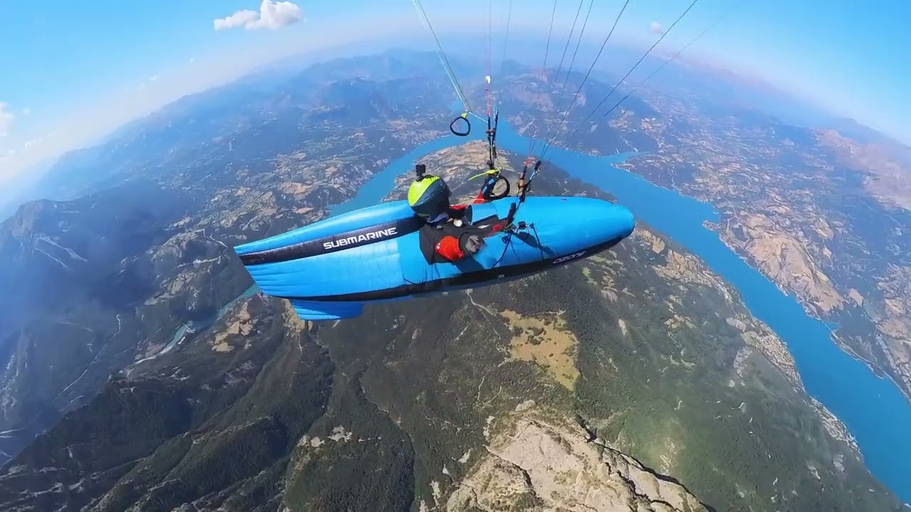 Parapente grand cross - Gourdon to Jura - 315km