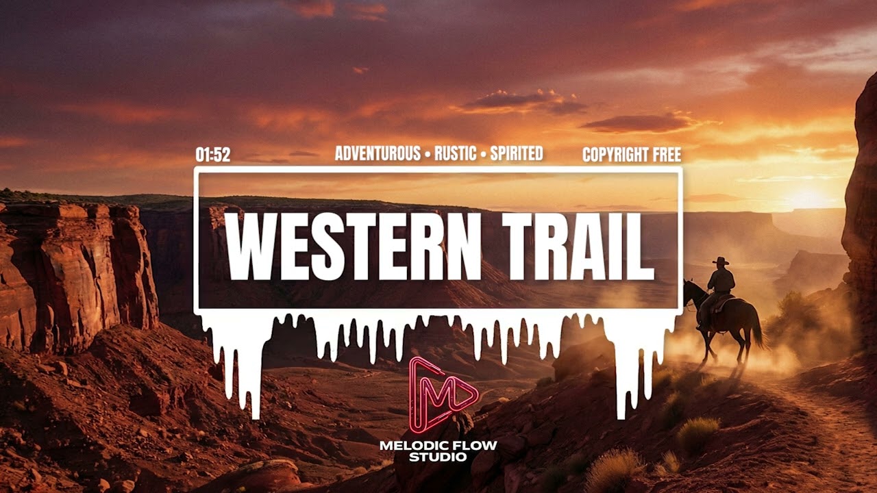 WESTERN TRAIL - ADVENTUROUS COWBOY COUNTRY (NO COPYRIGHT MUSIC)