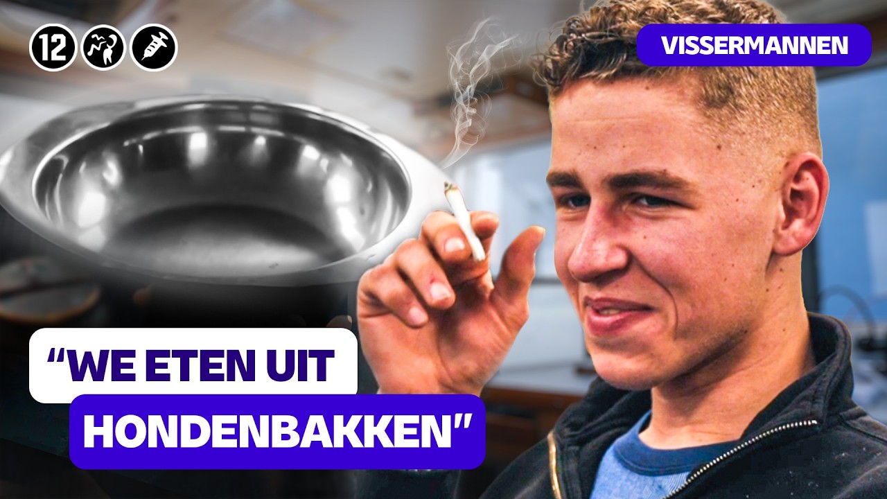 Schelden, roken en eten als honden: mee met jonge vissers | Pointer View | NPO Start Next