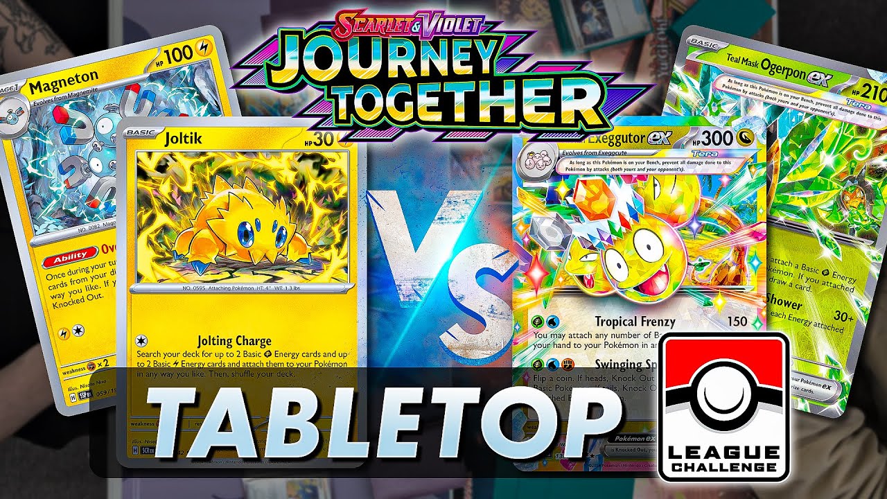Joltik Box vs Alolan Exeggutor ex (Round 2)【Journey Together】League Challenge | Tabletop