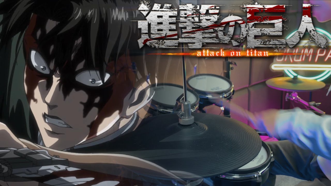 Attack on Titan OST - The Reluctant Heroes 【進撃の巨人】- Drum Cover/を叩いてみた