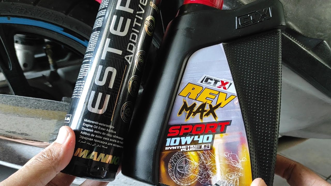 Temperatur Oli Mesin CTX Rev Max Sport 10W 40 + Ester Additive Di Yamaha Mio Sporty | Java Motorland
