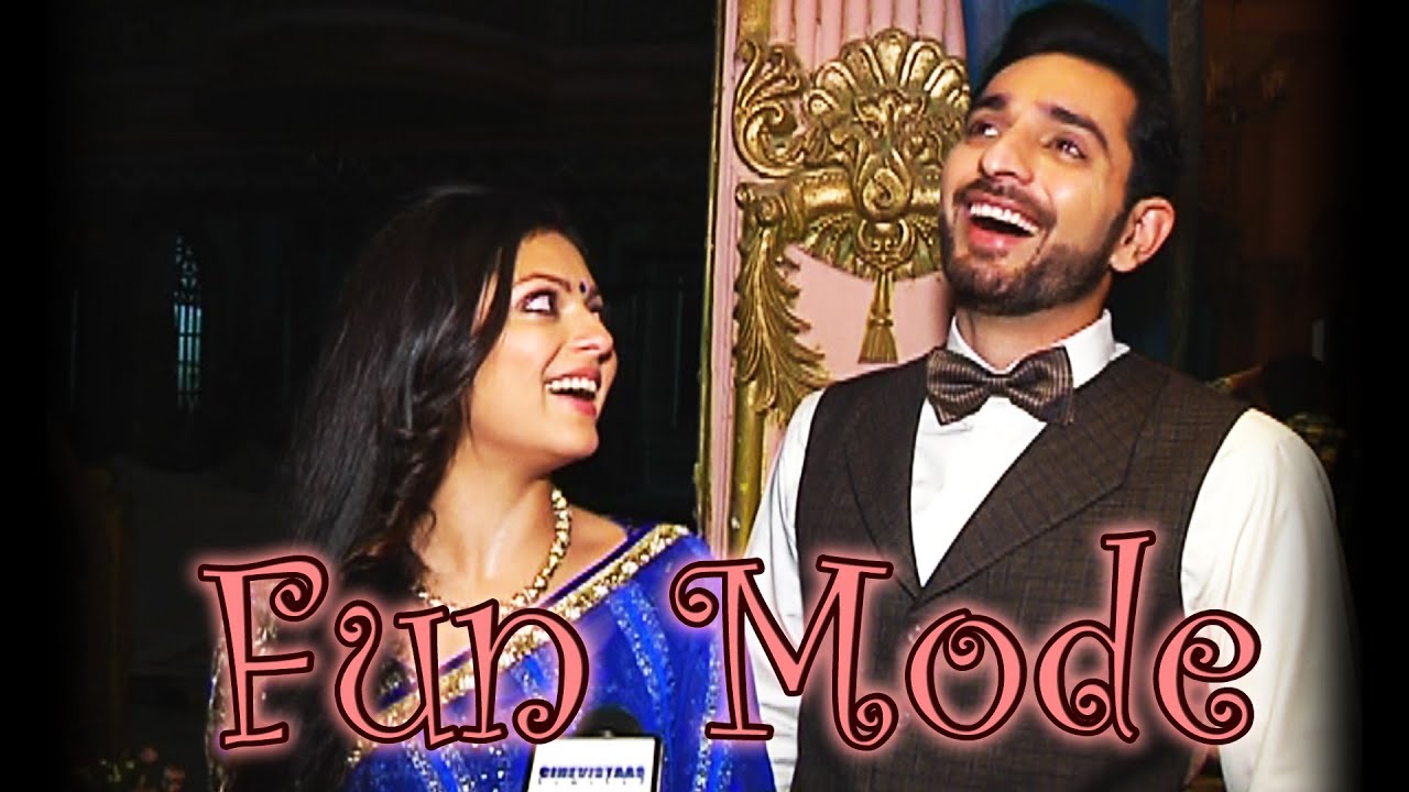 Drashti and Sidhant aka Rani Gayatri and Ranaji of Ek Tha Raja Ek Thi Rani in a fun mode. MUST WATCH