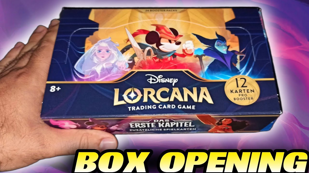 DEUTSCHES Disney Lorcana BOOSTER BOX OPENING! 😱😎 Karten HYPE! Teil 1 / 2 | Rabbits Openings German