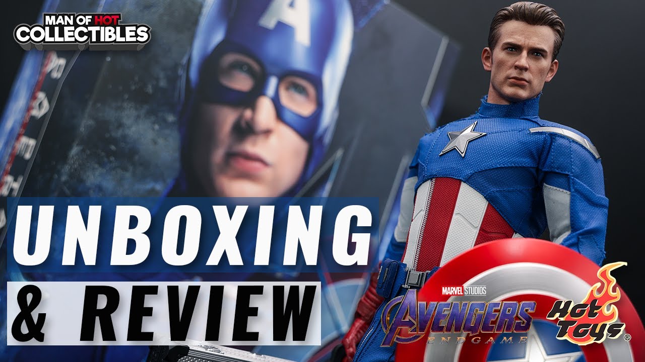 Hot Toys CAPTAIN AMERICA 2012 Avengers Endgame Unboxing and Review