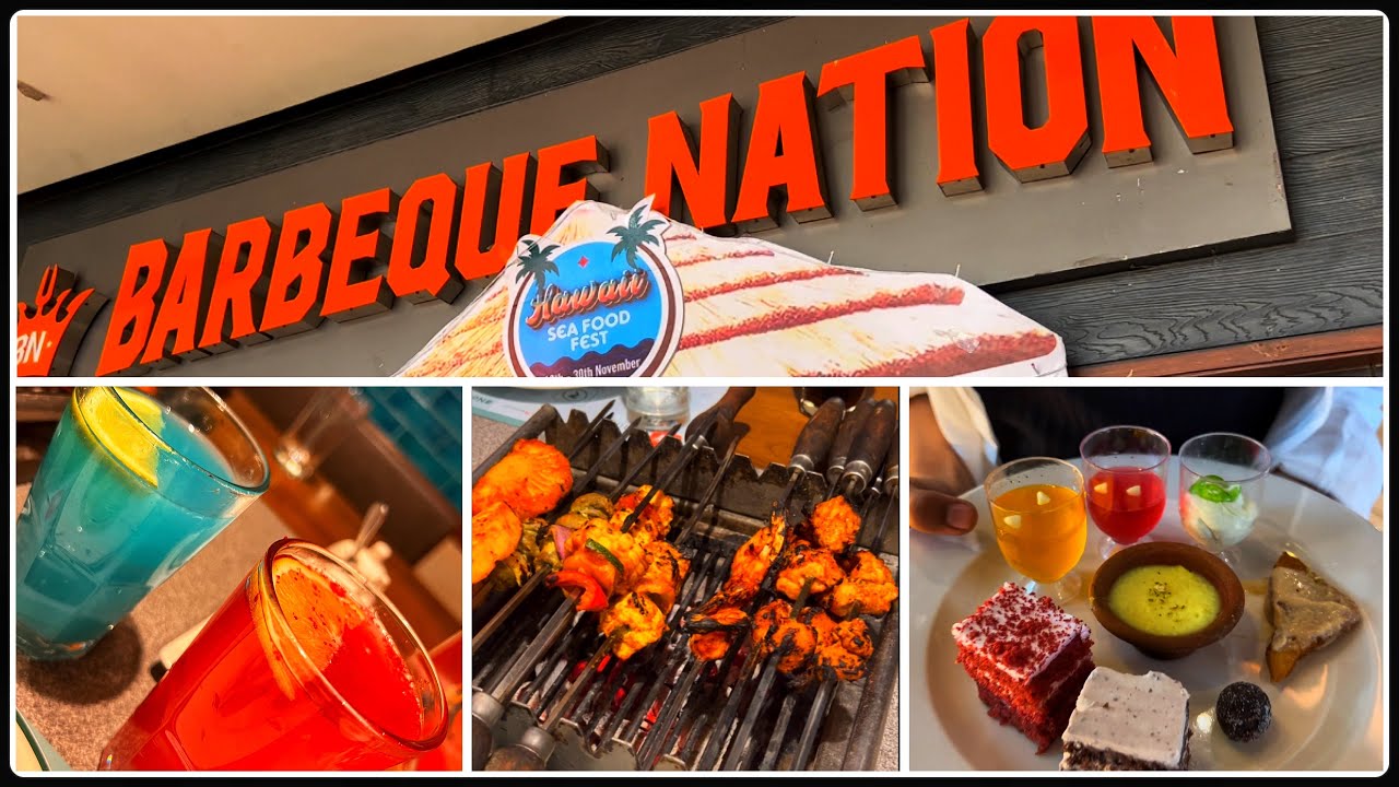 Sunday Lunch || Unlimited food at Barbeque Nation Vadodara || A Beautiful Life by Madhuri