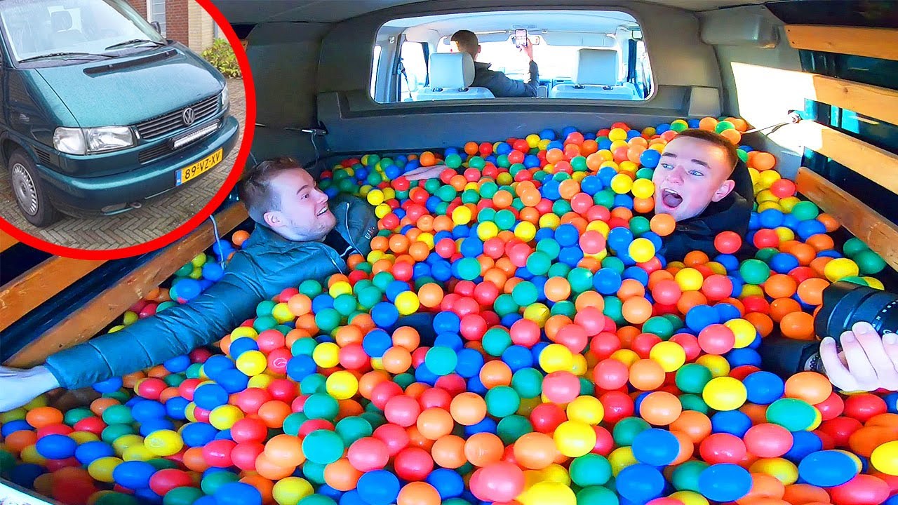BALLENBAK MAKEN IN HET BUSSIE!