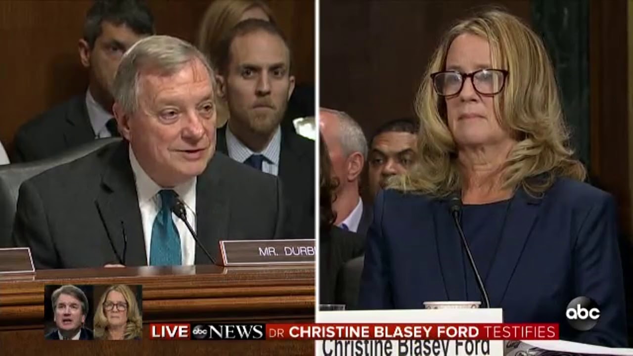 Senator Dick Durbin questions Dr. Christine Blasey Ford