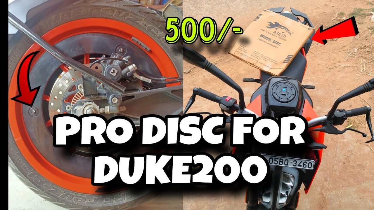Pro Disc Wheel Cover Installation On KTM Duke 200 BS7 || All New KTM Duke 200 BS7  #WarriorJPS