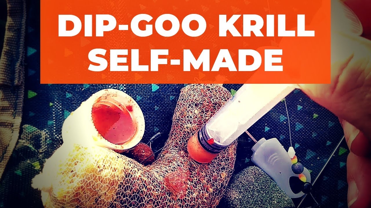 CARPFISHING DIP GOO Self-Made AL KRILL ★ GAMBERO ★ Canale Emiliano Romagnolo e Santerno