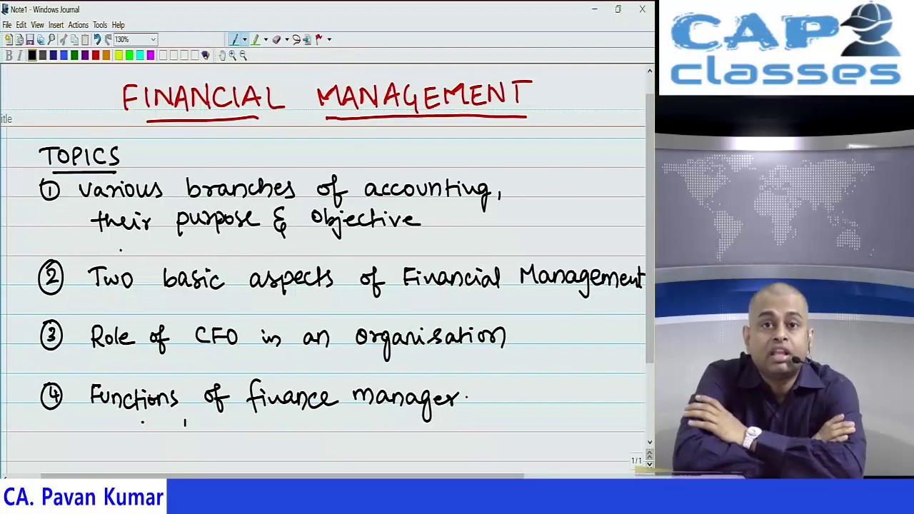 Financial Management | CAP CLASSES