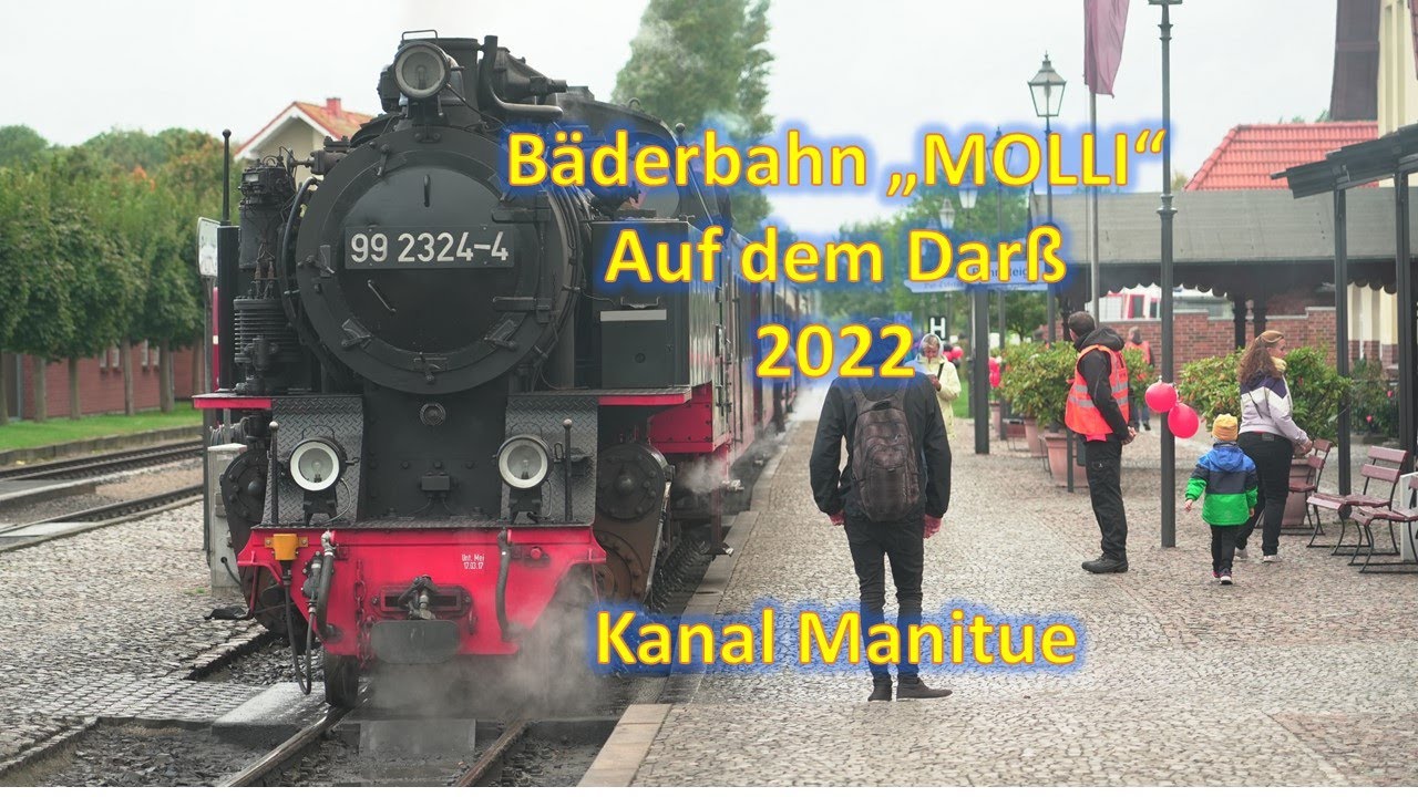 Bäderbahn MOLLI und Eisenbahnhistorie auf dem Darß/Ostsee