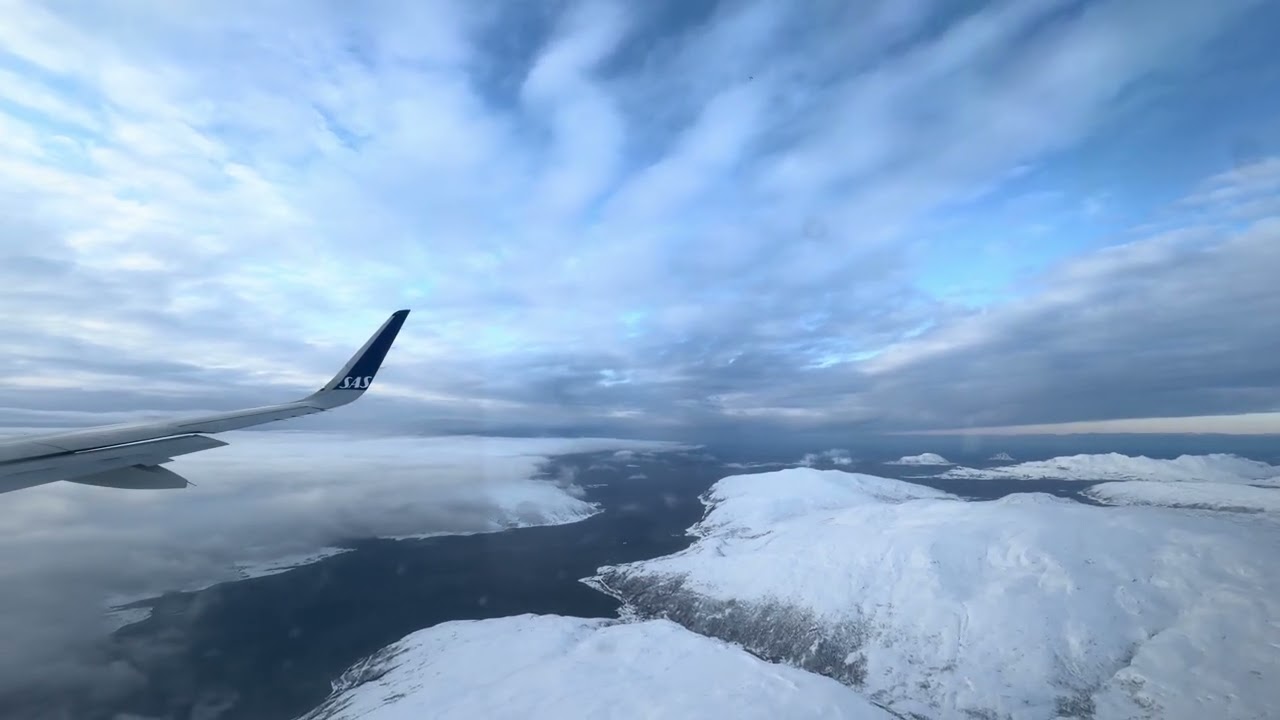 Landing in Tromsø, Norway, February, 2026