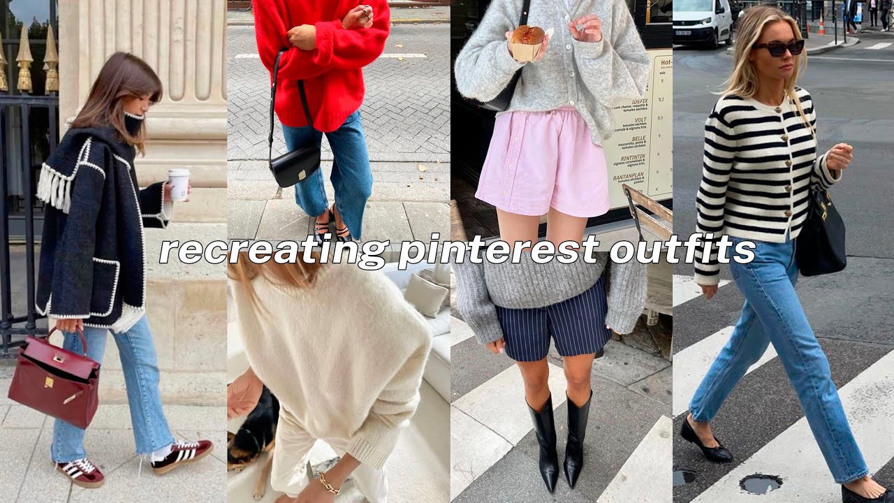 Воссоздаем наряды Pinterest осень 2023