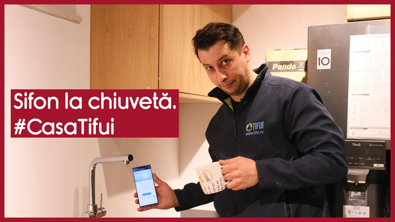 Sifon la chiuvetă. #CasaTifui - CASEBUNE.RO