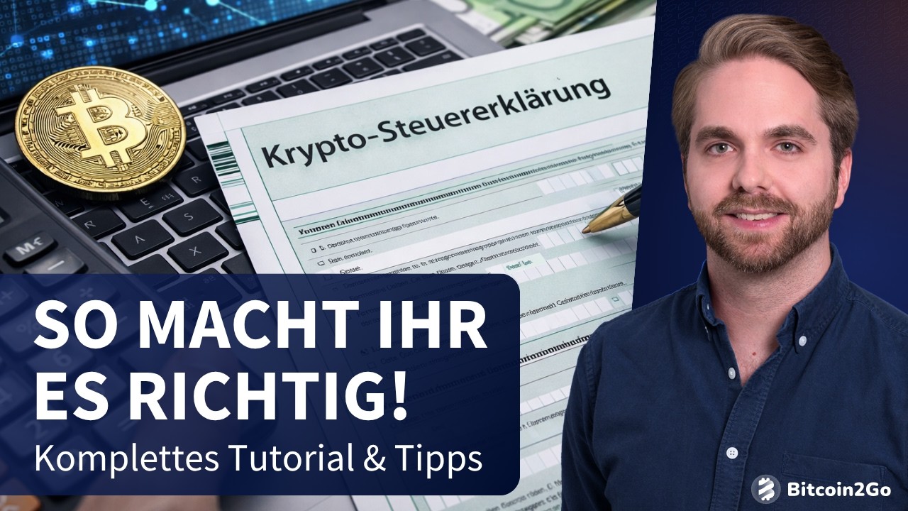 Krypto-Steuererkl&auml;rung Anleitung - SO sparst du viel Geld!