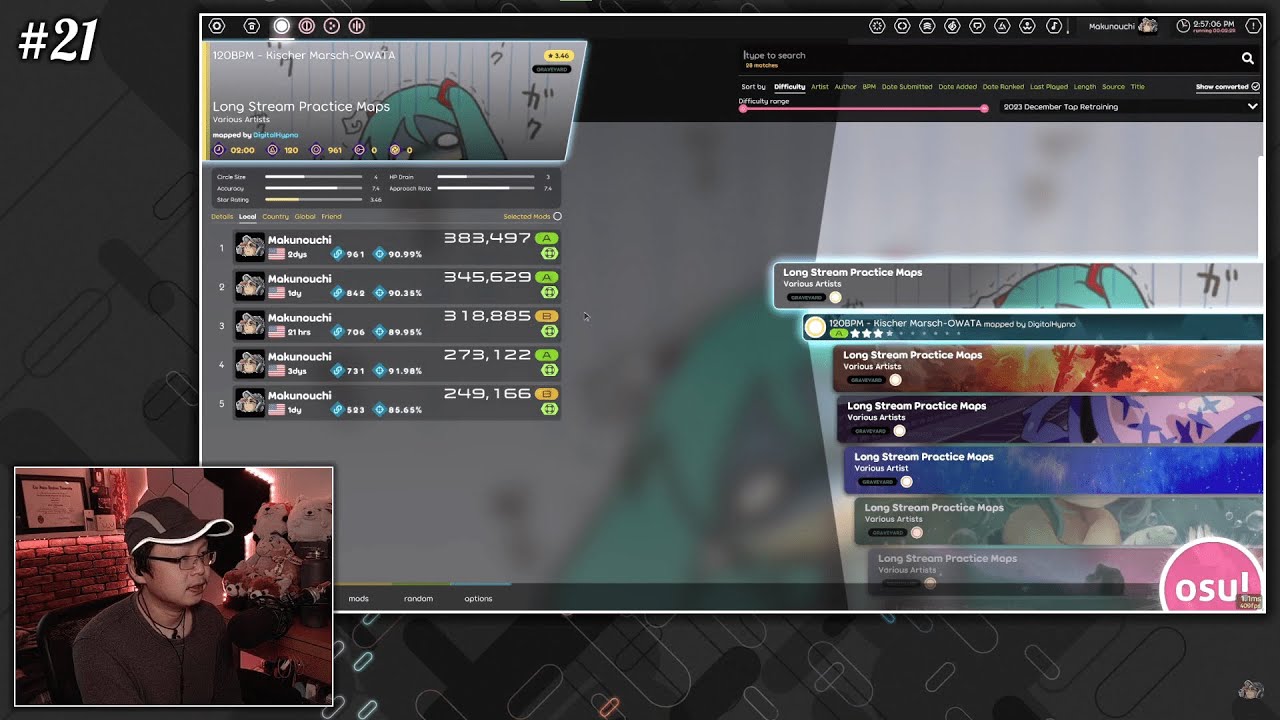 MAKU GRINDS: Tapping Retraining Day 21/31