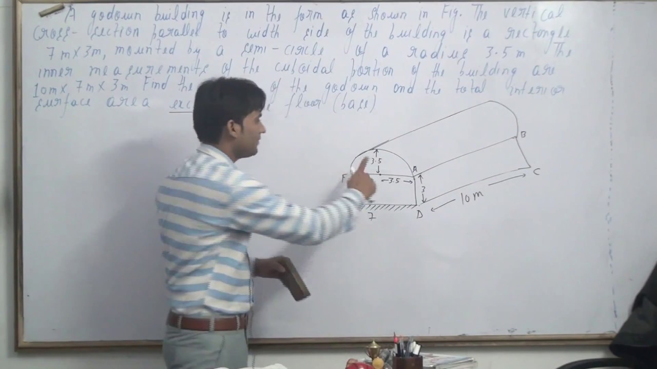 SURFACE AREAS AND VOLUMES CLASS 10 PART 15