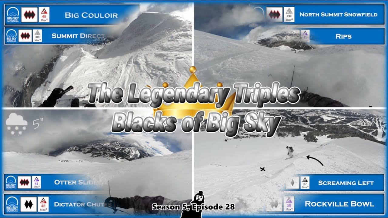 Surprise Powder Day in Big Sky's LEGENDARY TRIPLE DIAMONDS for Day 3 (Season 5, Episode 28)