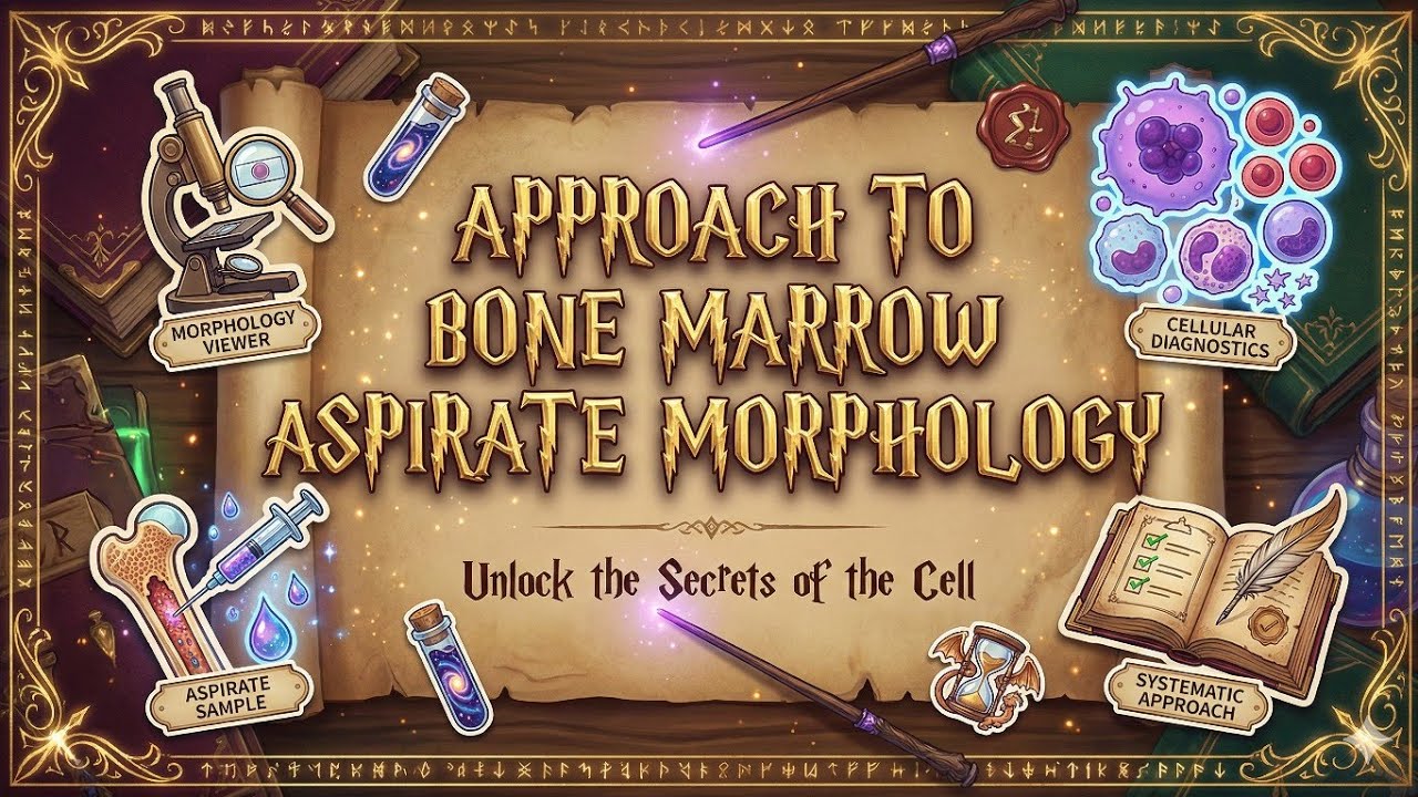 APPROACH TO BONE MARROW ASPIRATE #pathology #bonemarrowaspiration #bonemarrow
