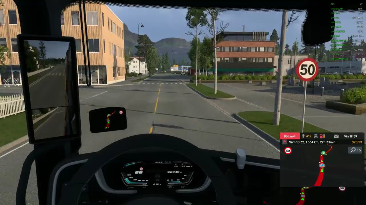 Euro Truck Simulator 2 (Tromse to Alesund) (1439 Km)