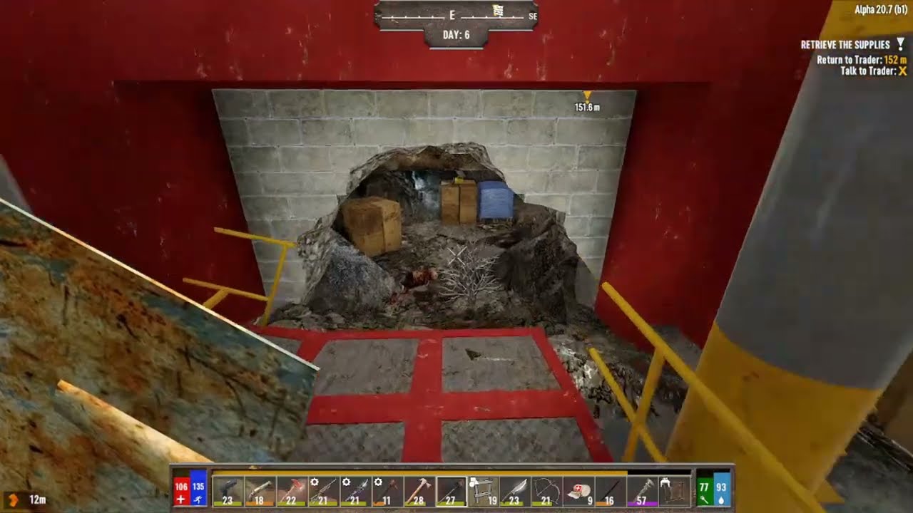 7 Days to Die Darkness Falls S2E6 (Upgrade Base and a Burning Shaft)