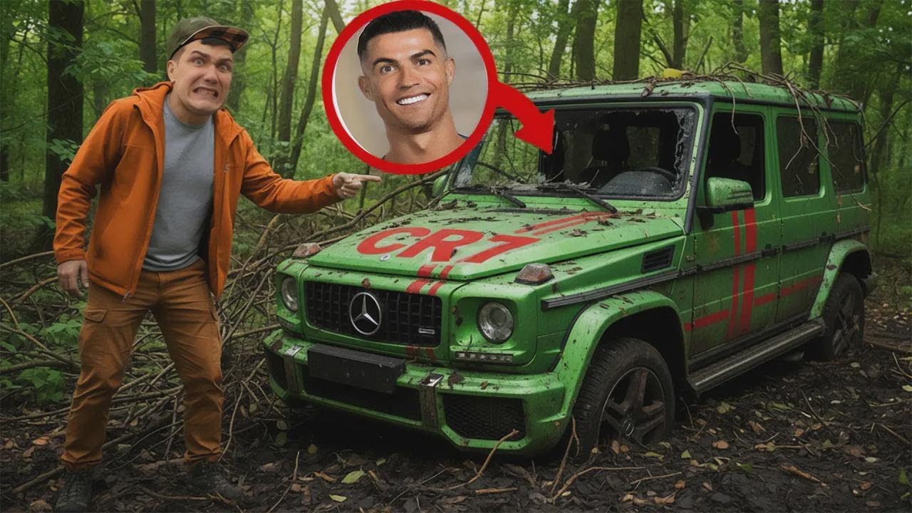 J'ai retrouvé le G-Wagen volé de Ronaldo : va-t-il redémarrer et rouler ?
