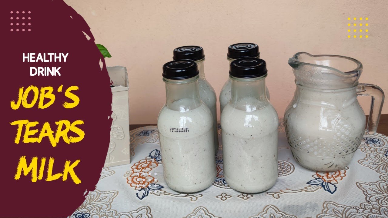 Job's Tears Milk | Bottled| Healthy and Nutritious